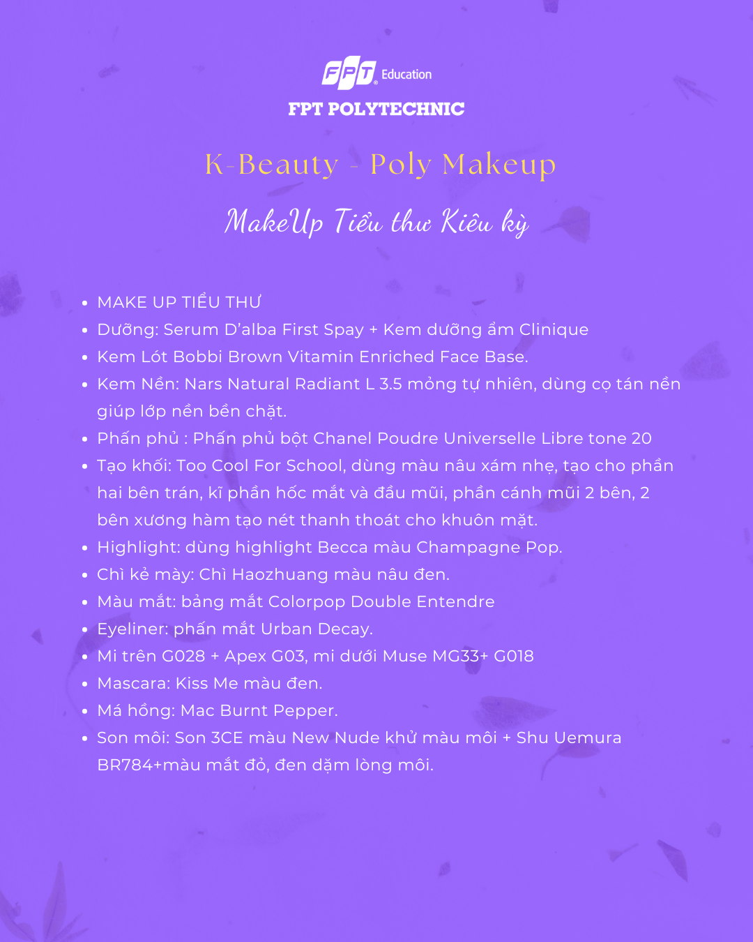 Make Up tiểu thư kiêu kì